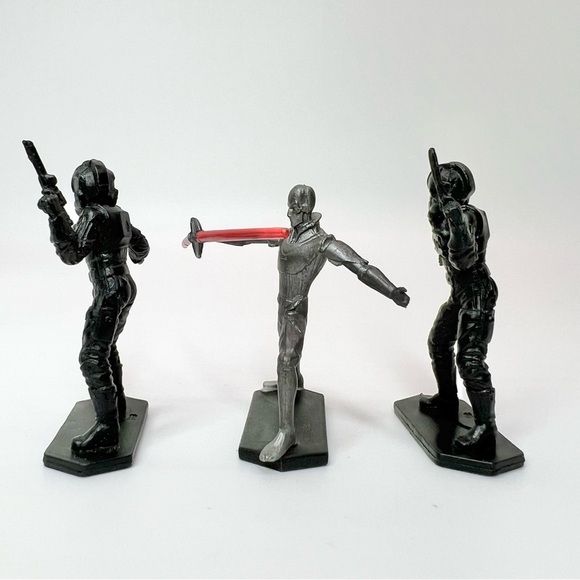 Star Wars 2"  Mini Figure Set of 3 Plastic Posed - Picture 2 of 14